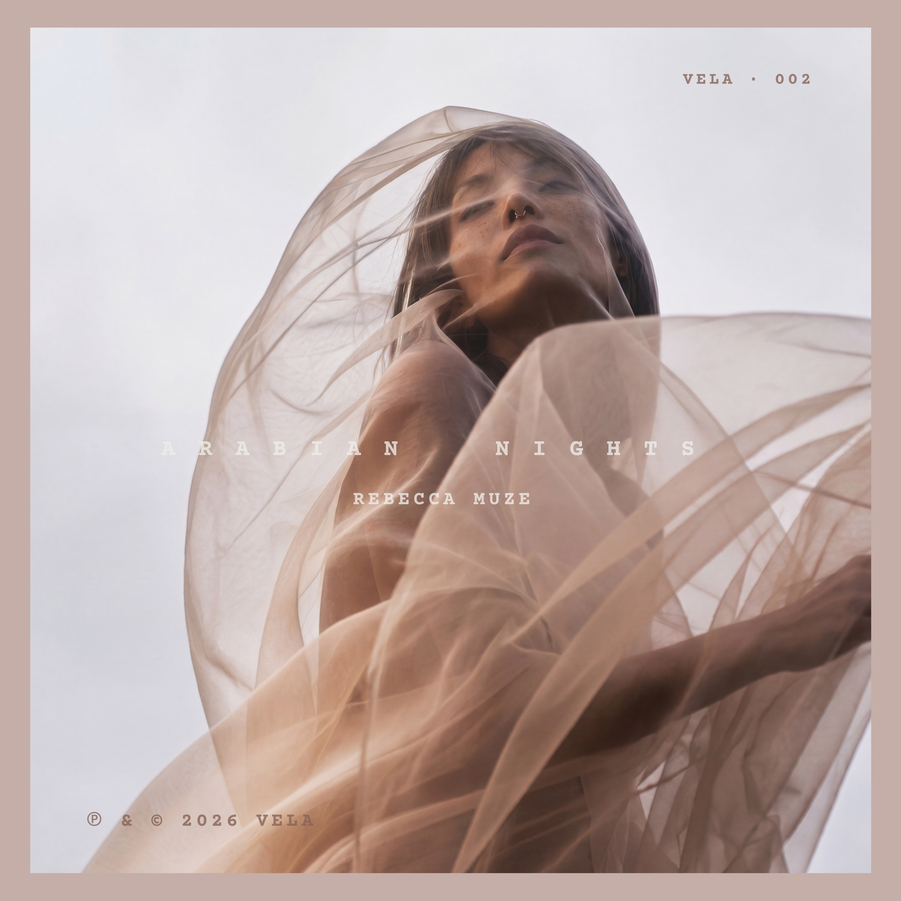 Arabian Nights — EP cover art by Rebecca Muze for VELA 002